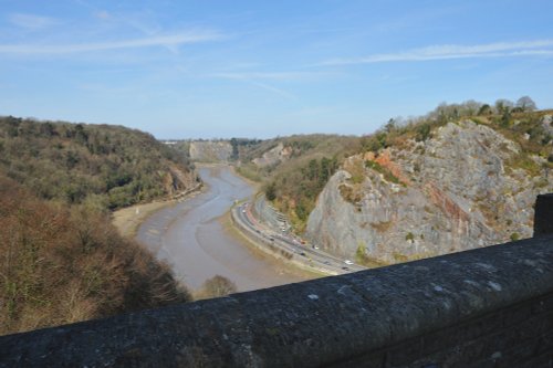 Rivon Avon - looking from Clifton Suspension Bridge