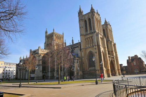 Bristol Cathedral - on Spring Day 16/3/10