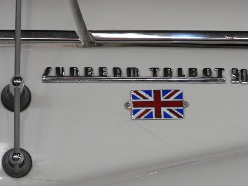 Sunbeam Talbot and Union Jack