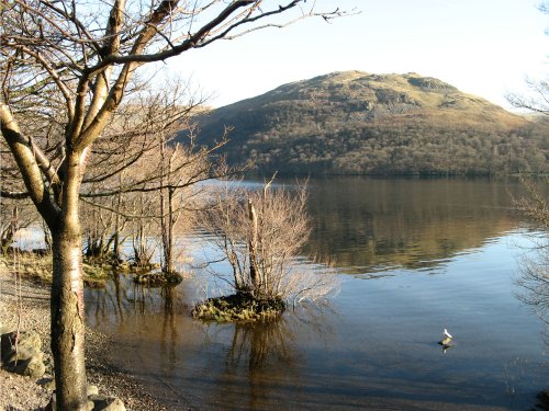 Ullswater, winter afternoon.