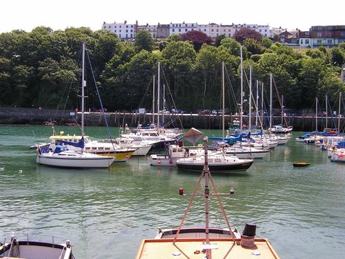 The Harbour at high tide.