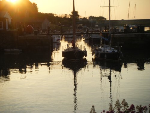 Sunset at Porlock Weir