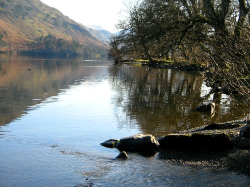 Ullswater at Glencoyne Bay.