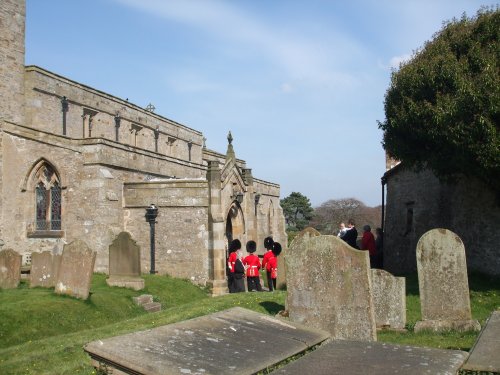 St's Mary and Alkelda's Church, Middleham, North Yorkshire.