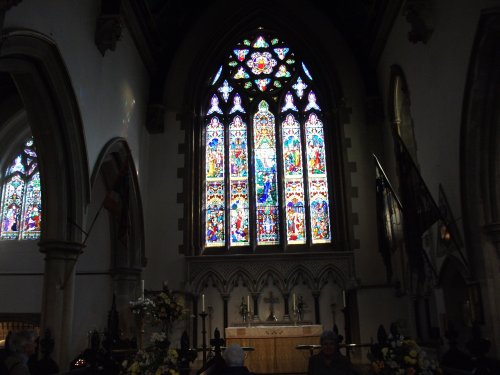 Altar window in St.Thomas's Church