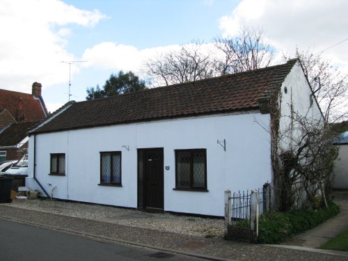 Cottages in the street,