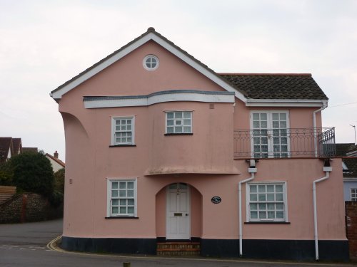 Pink House opposite the Common