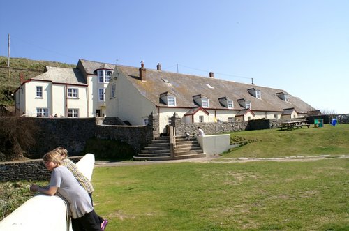 The hotel and museum.