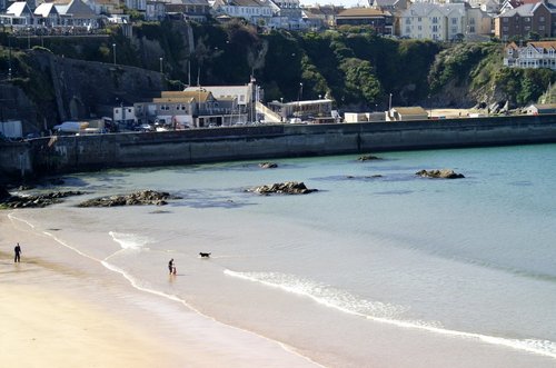 Newquay beach.