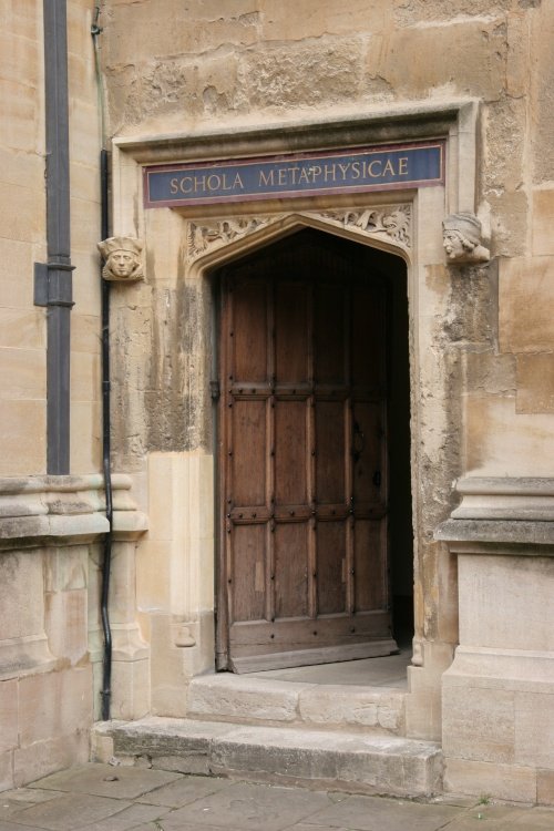 Doorway in Schools Quad, Oxford