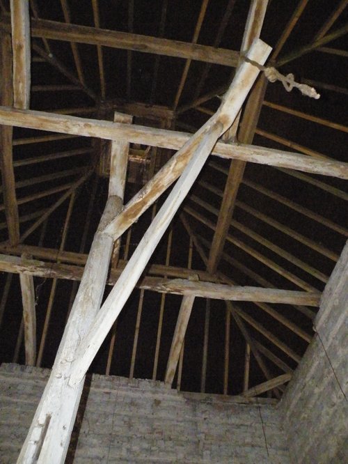 Eastcote village, the dovecote (inside)