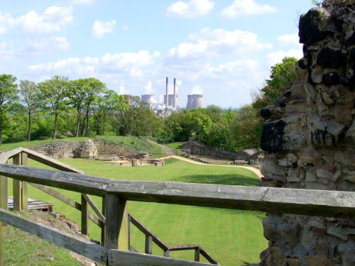 Ferrybridge Powerstation from the Keep