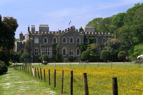 The front of the Abbey.