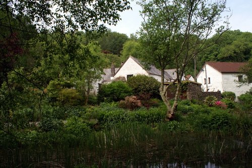 The rear of the Manor from the garden.