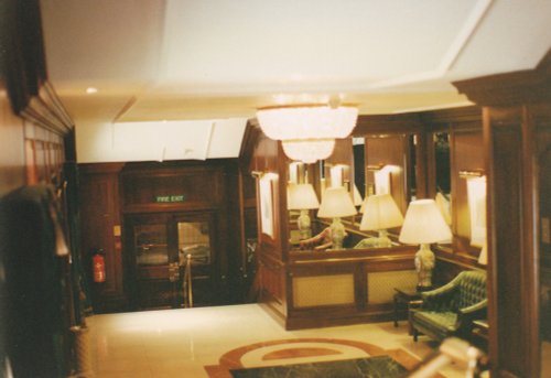 Inside the hotel