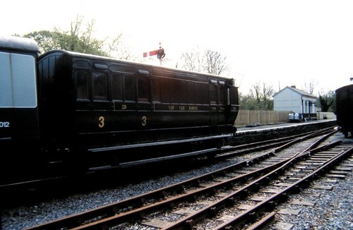 An old passenger car.