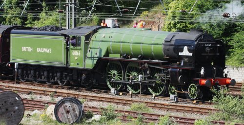 Steam train in Norwich