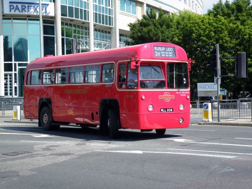 Old buses at Uxbridge 27 06 10