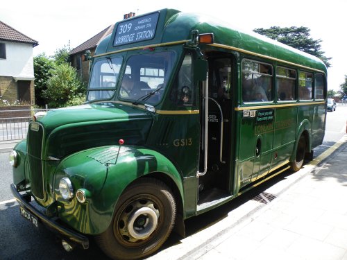 Old buses at Uxbridge 27 06 10