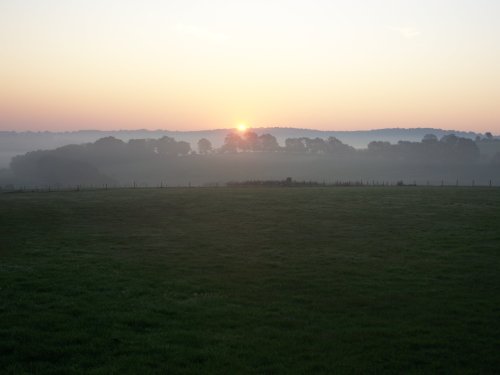 Sunrise on Bockets Farm