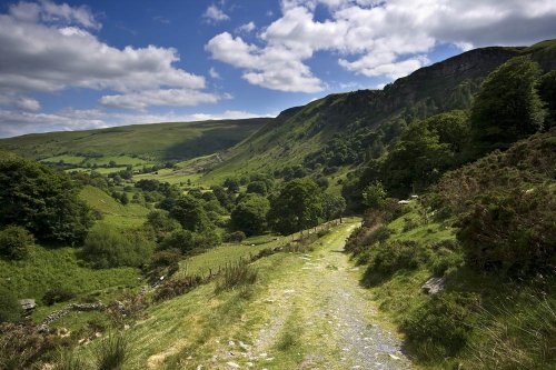 Valley near Pistyll Rhaeadr