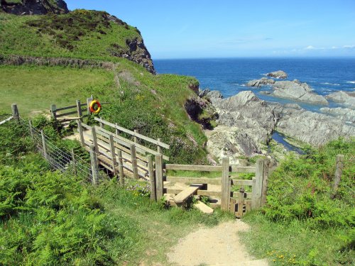 South West Coast path from Lee Bay to Bull Point