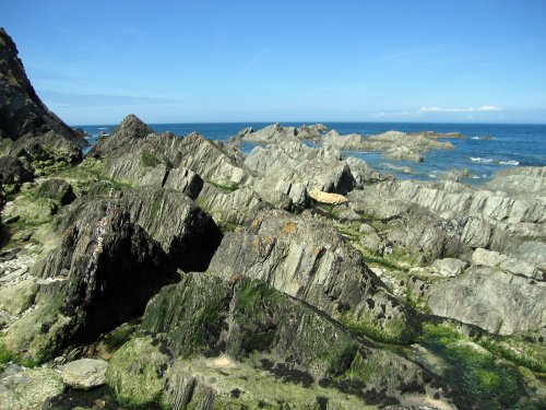 South West Coast path from Lee Bay to Bull Point