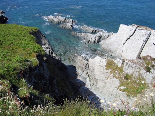 South west coast path from Bull Point to Morte Point