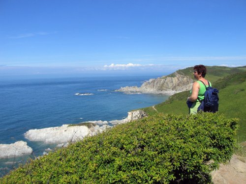 South west coast path from Bull Point to Morte Point