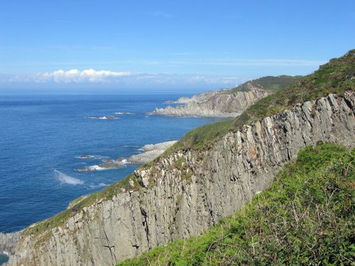 South west coast path from Bull Point to Morte Point