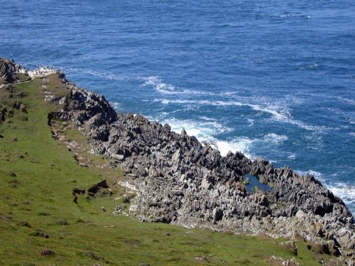 South west coast path from Bull Point to Morte Point