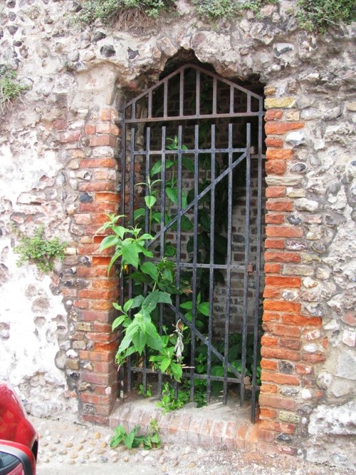 One of the gates on the old wall which led to tunnels