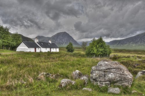 Little house at the foot of Glencoe