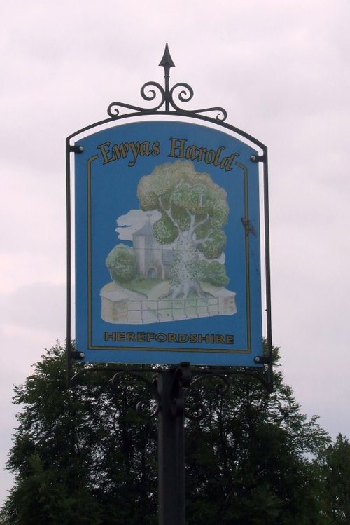 Ewyas Harold, Village Sign