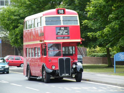 Old buses at Uxbridge 27 06 10