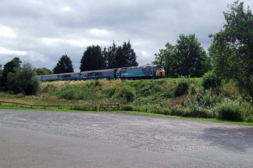 Train Approaching Pandy Road Bridge