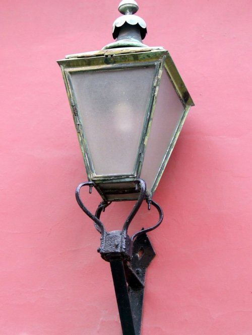 Old lamp in Newent