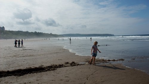 Beach scene