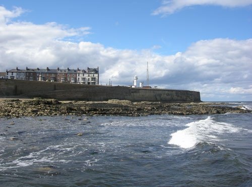 Hartlepool lighthouse corner