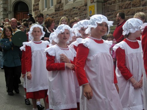 May Day celebration in St Ives