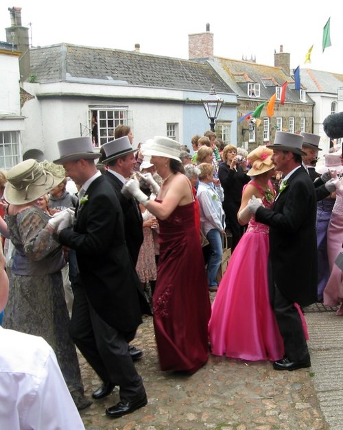 Flora Day dancers, Helston -The Furry Dance (Principal Dance)