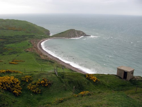 Tyneham village and Lulworth range