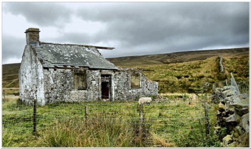 Long abandoned cottage, Yorkshire Dales.