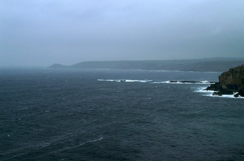 Distant headland.