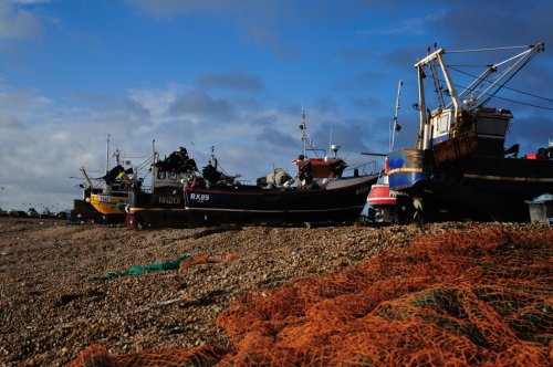 Hastings beach