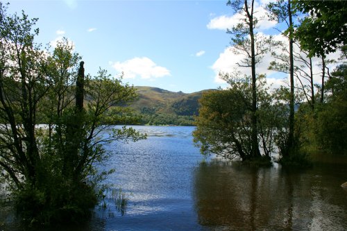 Ullswater on a summer afternoon.