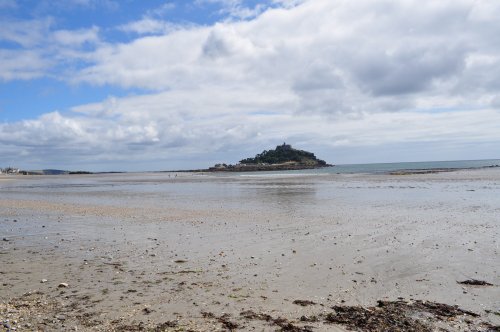 Tide's out St. Michael's Mount