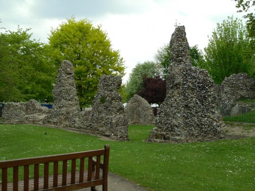 Abbey gardens in Bury St Edmunds