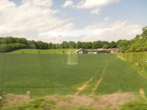 A view of countryside near Ledbury