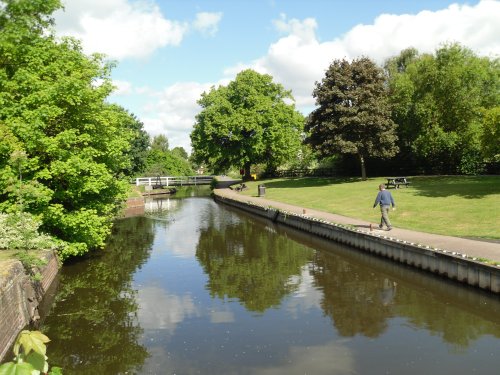 The canal in Droitwich